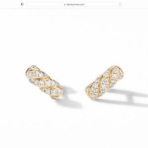 David Yurman Cable Collection Bar Stud Earrings